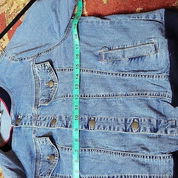 Vintage Union Bay denim 90s cargo street style jacket - Picture 4 of 5